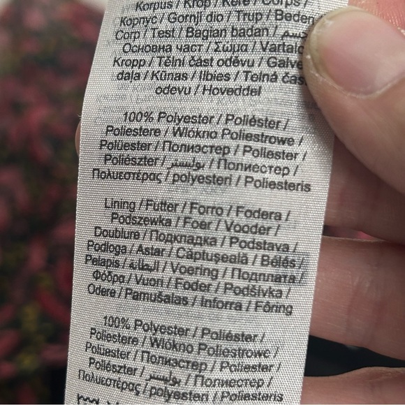 SELECTED Femme Leaf Print Wrap Dress - Picture 12 of 15